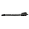 Paper Mate ComfortMate Ultra BP Pen, Retract, Medium 1 mm, Black Ink/Barrel, PK12 6330187